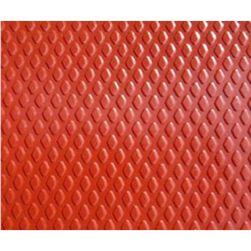 Embossed Aluminium Coil Color Coated One Side Diamond
